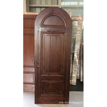 Latest Design Solid Wooden Interior Room Door right handed inswing wooden cafe doors